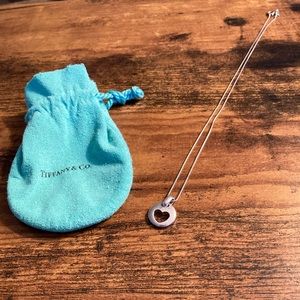 Authentic Tiffany & Co. Heart Necklace